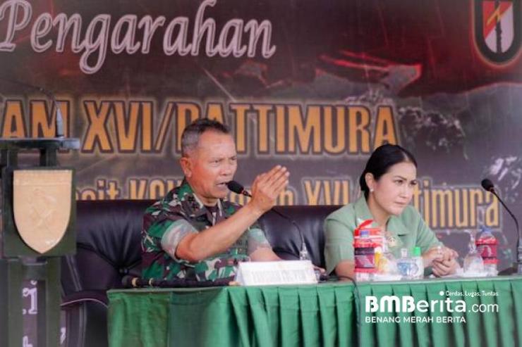 Pangdam XVI/Pattimura Kunjungi YonifÂ  Raider 733/Masariku : Harus Jadi Batalion Pemenang