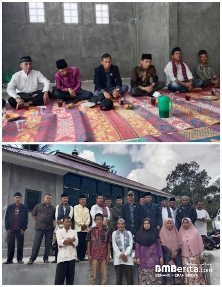 Serah Terima Kunci Mushalla Hasanah Dari Syafril Dt. Rajo Api Kepada Niniak Mamak 14 Muaro