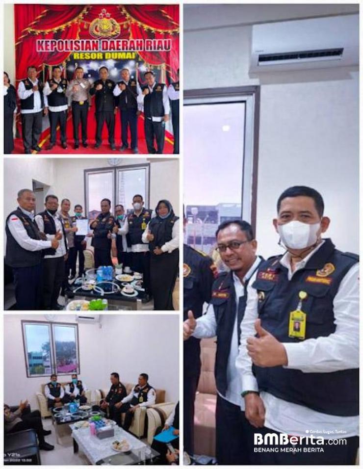 Polres Dumai; Pokdarkamtibmas Menjadi Kekuatan Kerjasama Polri