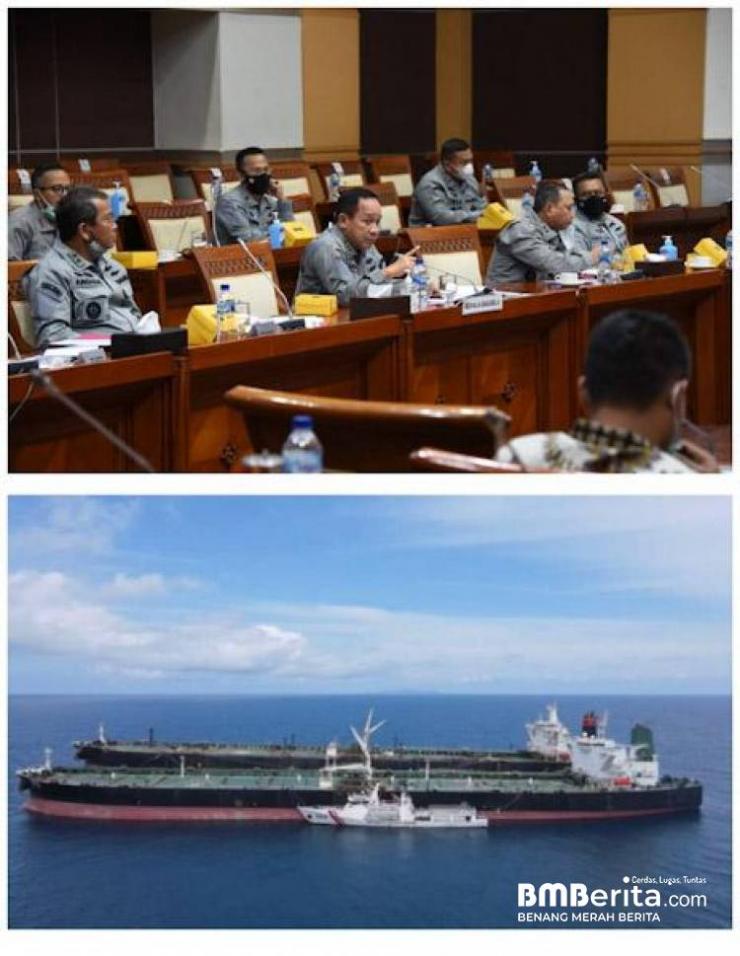 Tangkapan Dua Kapal Super Tanker oleh Bakamla RI Dibahas di DPR