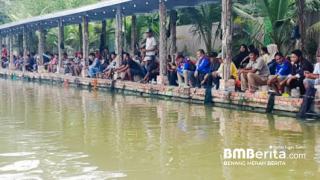 Sempena 1 tahun, Taman Pancing RA Kopi Aren Gelar Lomba, Tebarkan Ikan 1 Ton, Bawa Pulang