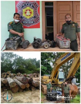 Kadis LHK Riau Konsisten Terhadap Penegakan Hukum Ilegal Logging