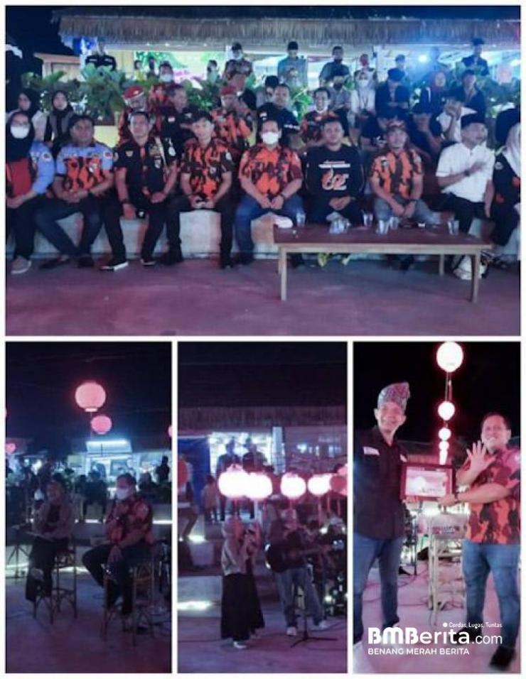 Antusias Masyarakat Saksikan Road To Cafe Vol 32 ANARKI, KMP Hadirkan Ketua BPPH Pemuda Pancasila Pekanbaru
