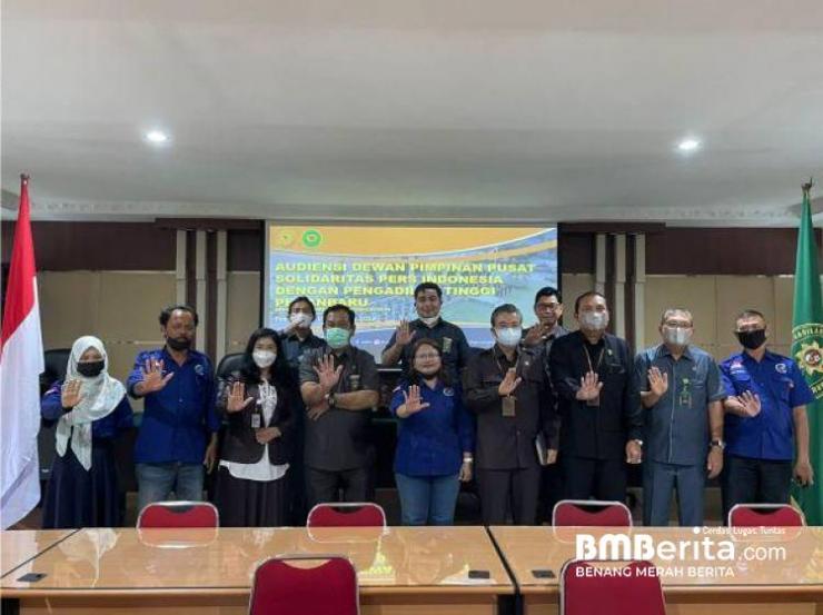 DPP SPI Menjalin Silaturahmi Dengan Pengadilan Tinggi Pekanbaru Riau