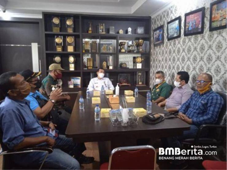 Forum Jurnalis PWNU Riau Audiensi ke Walikota Pekanbaru; Kritik Membangun Telurkan Kebijakan Pro Rakyat
