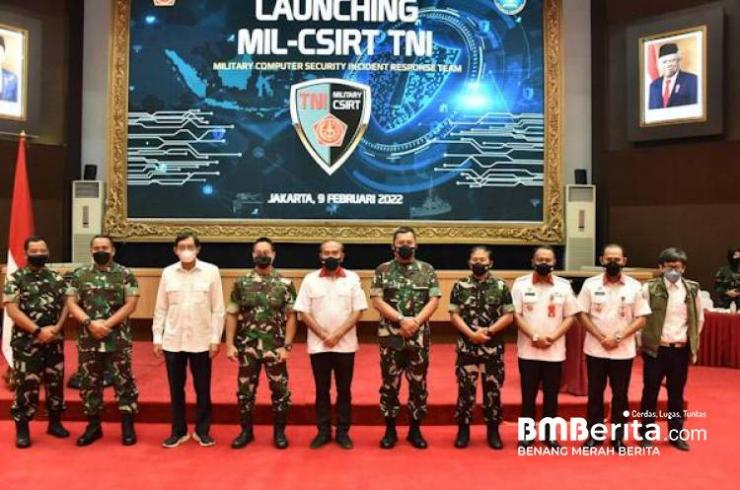 Panglima TNI Launching Military CSIRT