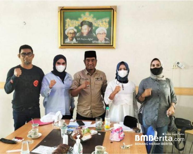 Jelang Pelaksanaan Bazar Kuliner, Panitia dari Badan Pengusaha Pemuda Pancasila Audiensi ke Ketua PWNU Riau