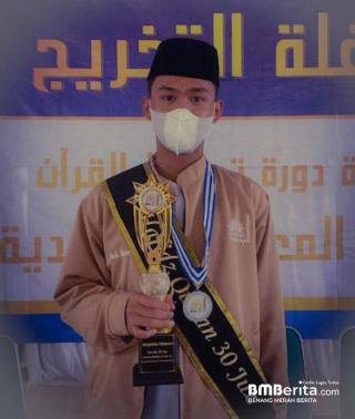 Tuntaskan 30 Juz Dalam 39 Hari, Abdul Rahman Diapresiasi Seluruh Warga Ponpes