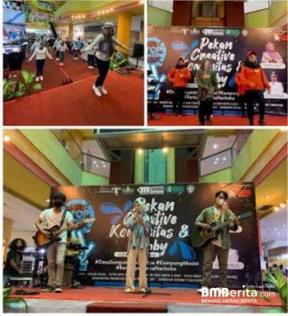 Pekan Creatif Komunitas dan Hobby, Duta Anti Narkoba Kampung Musisi Gelar Senam Aerobik dan Senam Anti Narkoba