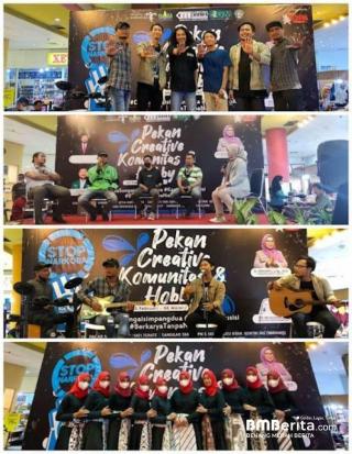 Ditaja Desa Sungai Simpang Dua dan Kampung Musisi, Pekan Creatif Komunitas Hoby Diapresiasi Masyarakat