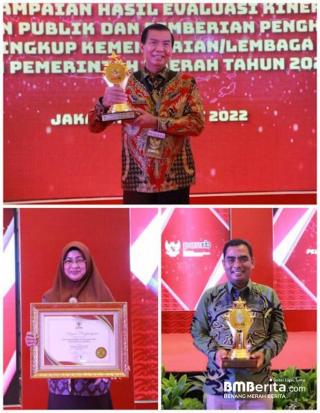 Wali Kota Pekanbaru Raih Piala Adicita Sewaka Pertiwi dari Kemenpan-RB