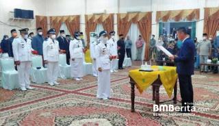 Bupati Rohil Afrizal Sintong Lantik Pejabat Eselon II