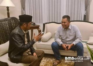 Kepala BAIS TNI Sambut Kunjungan Silaturahmi Ketum DPP Santri Tani NU T.Rusli Ahmad di kediaman