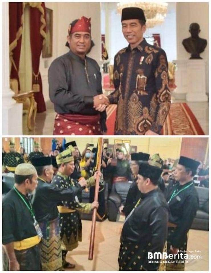 Datuk Seri T. Rusli Ahmad  Jabat Ketua MKA LAM Riau Masa Khidmat 2022-2027