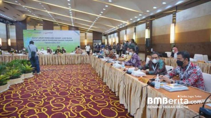 Wabup Rohil Hadiri RUPS Luar Biasa dan RUPS tahunan 2021 Bank Riau Kepri 