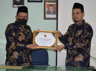 Terima Penghargaan Nilai IKPA Terbaik, Naharudin Apresiasi Kinerja Jajarannya