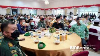 Bupati Rohil Menghadiri Syukuran Dirgahayu Korem 031 Wirabima yang ke - 63