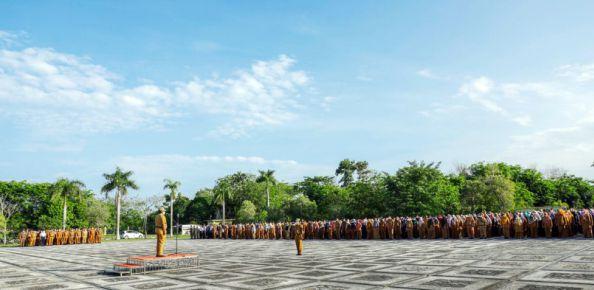 Pemkab Siak Gelar Apel Perdana Usai Libur Lebaran