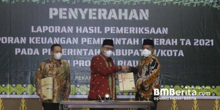 Untuk ke 11 kalinya, Pemkab Siak Raih Predikat WTP