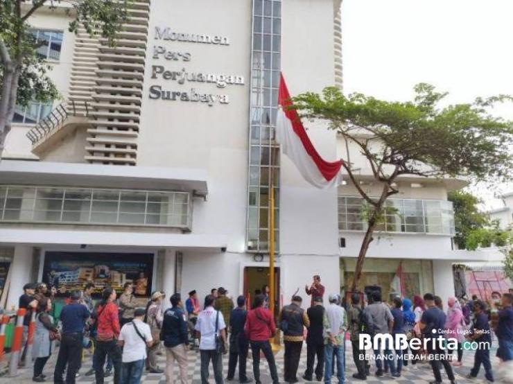 Peresmian Media Center Pji- Monumen Pers Dan Ritual Pencucian Monumen Pers Perjuangan Surabaya