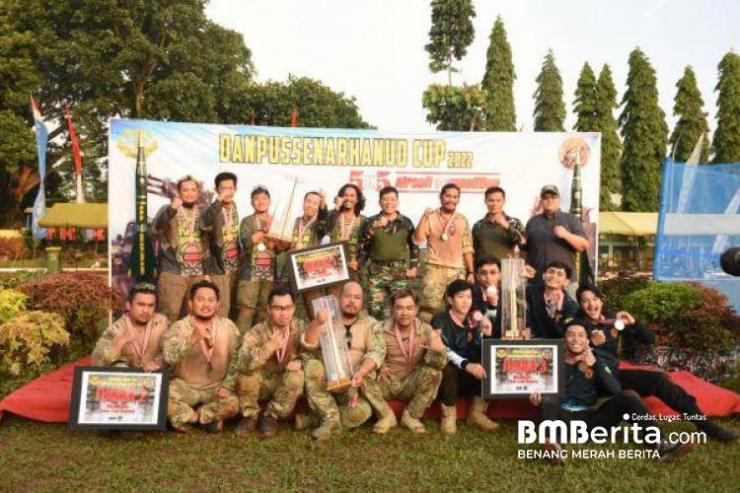 Pussenarhanud Kodiklatad Gelar Ajang Bergengsi Danpussenarhanud Cup TA 2022 "5on5 Airsoft Competition"   