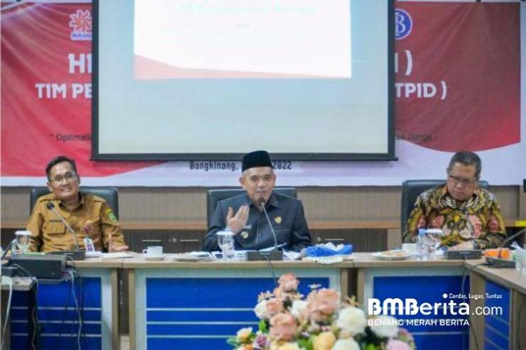 Rakor Wilayah TPID, Dr. H. Kamsol: Sektor UMKM adalah Solusi Untuk Menekan Laju Inflasi Daerah