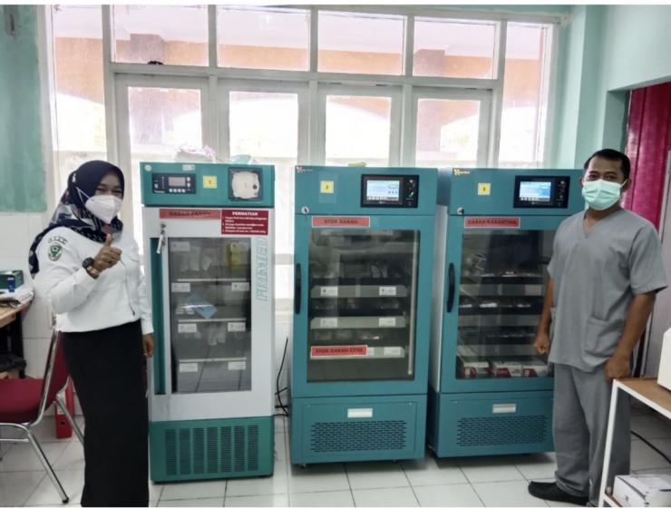 UTD RSUD Tengku Rafian Siak Siap Melayani Kebutuhan Darah Melalui Bank Darah 