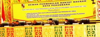 DPRD Pekanbaru Gelar Paripurna Ranperda Pertanggungjawaban APBD 2021