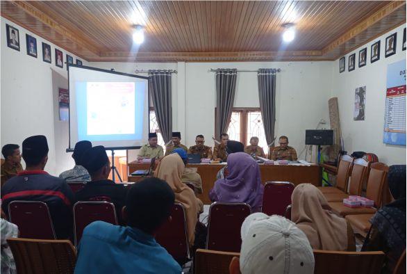 Lima Komponen Nagari Kamang Hilia dalam Evaluasi Desa Anti Korupsi Tahun 2022