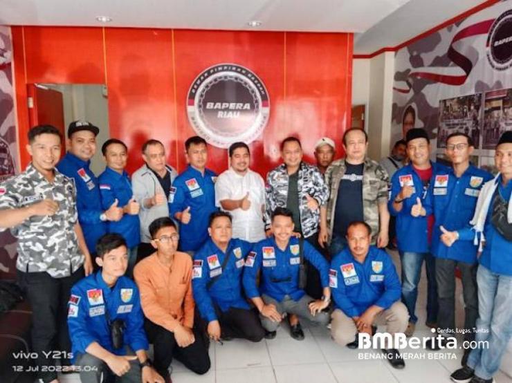 Nasaruddin Ketua DPD KNPI Provinsi Riau Menyambut Hangat Kedatangan Caretaker DPD KNPI Dumai