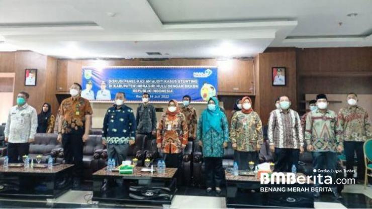 Wabup Junaidi Rachmat Ikuti Diskusi Panel Kajian Audit Kasus Stunting Tahap II
