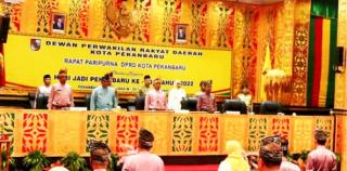 Rapat Paripurna DPRD Pekanbaru Sambut HUT Kota Pekanbaru ke 238