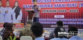 Pengurus HPPMS-R Resmi Dilantik, Wabup Siak Sampaikan Program Beasiswa