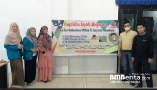  Dosen STIKes AL Insyirah Pekanbaru Gelar Pelatihan Edukasi Bahaya Kimia Pengusir Vektor Pada Pemillik Rumah  Makan