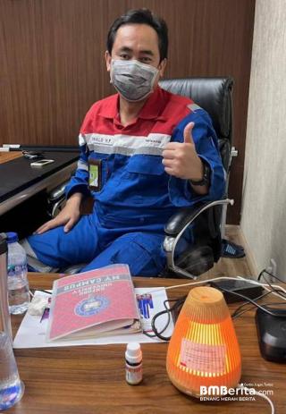Tingkatkan Keterampilan Mindfulness Pekerja, PT KPI RU II Dumai Bagikan Difusser Aromatherapy