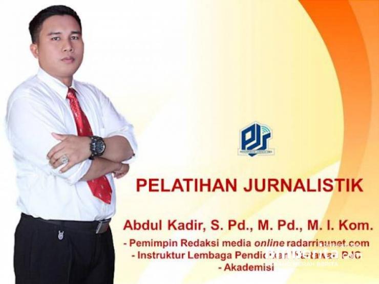 Abdul Kadir: Trik Praktis Menulis Berita di Media On-Line