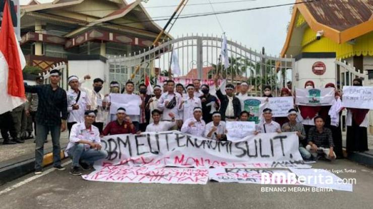 Aksi Damai, KAMMI UIN SUSKA Riau kecam sikap Represifitas Aparat Keamanan