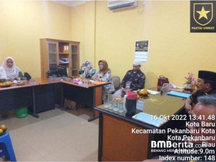 KPU Pekanbaru Verifikasi Faktual DPD partai Ummat Kota Pekanbaru