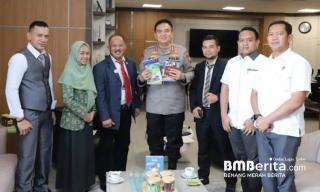 Dipimpin Dr. Yusuf Daeng, MAHUPIKI Riau Audiensi ke Polda Riau