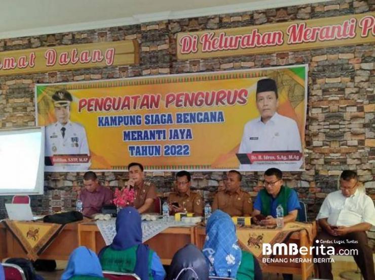 Dinsos Pekanbaru Gelar Penguatan Kampung Siaga Bencana di Meranti Pandak 