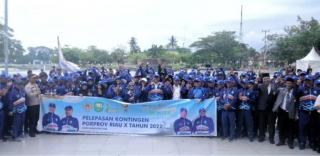 Bupati Alfredi Optimis Siak Raih Tiga Besar Porprov Riau ke 10