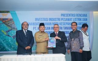 Wakil Bupati Siak Husni Merza Sambut Baik  PT IAMI Bakal Buka Pabrik di KITB