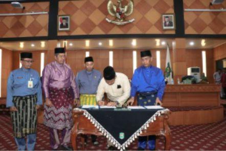 Rapat Paripurna Penyampaian Laporan Banggar Ranperda APBD-P 2022