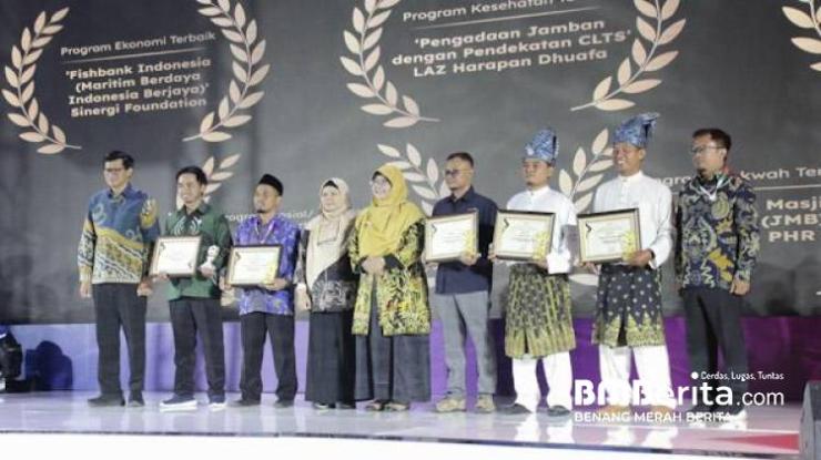 LAZnas PHR Raih 2 Penghargaan di Ajang Zakat Awards 2022
