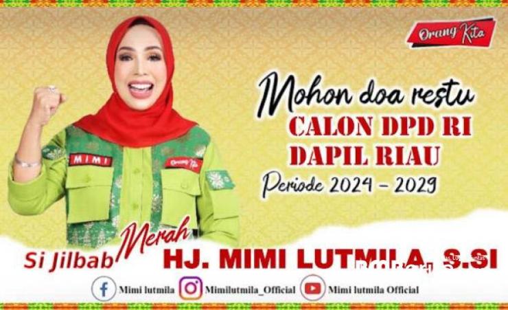 Team DPD RI Hj Mimi Lutmila S Si Berkunjung ke Kabupaten Indragiri Hilir Sekaligus Menyerahkan Liaison Office (LO) ke KPU Inhil