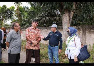 Kadinkes Riau Dampingi Tim Kemenkes Tinjau Lokasi RS Pusat Otak dan Jantung