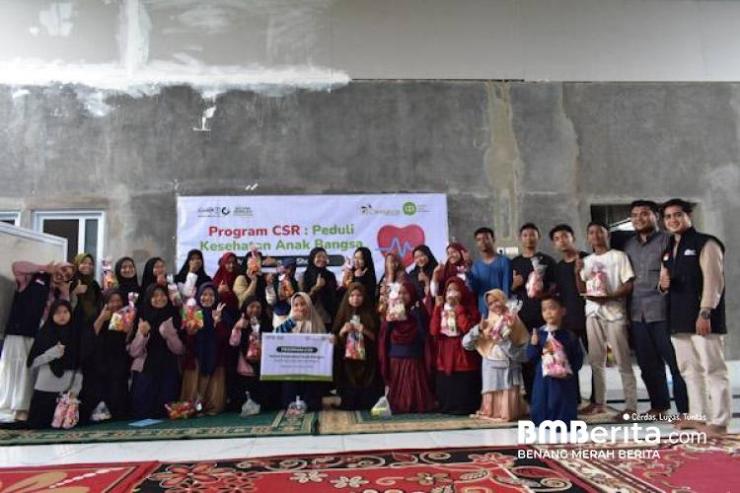 Castavia Property Bersama IZI Riau Berkolaborasi Dalam Program Layanan Kesehatan Keliling khusus Panti Asuhan