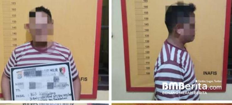 2 Terduga Pencurian di Bandara Tempuling Diamankan Polsek Tempuling