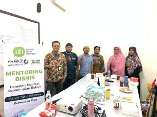 IZI Riau Gelar Mentoring Bisnis Untuk Penerima Manfaat Program Pelatihan Bekam