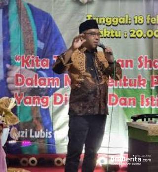 Hadiri Peringatan Isra Miraj, Roni Pasla Akan Tunaikan Janji Perumahan Alifa 